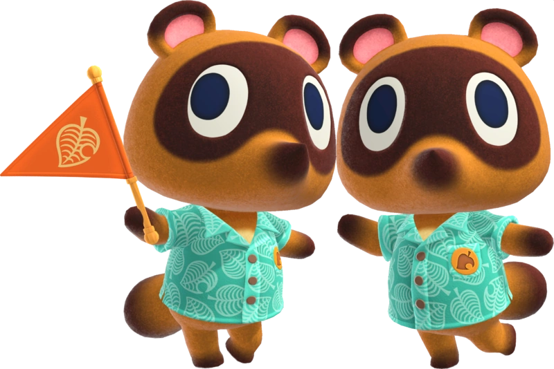 Timmy and Tommy from Animal Crossing: New Horizons