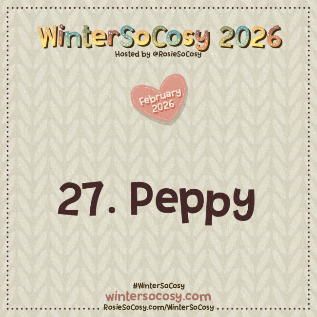 WinterSoCosy 2026 February Day 27: Peppy