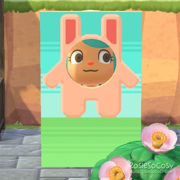 Animal Crossing New Horizons ACNH Freezer Bunny Cutout