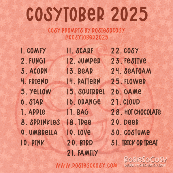 Cosytober 2025, hosted by RosieSoCosy