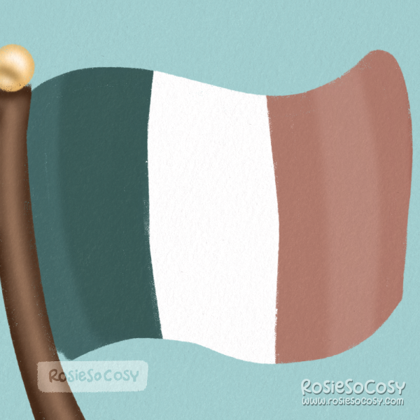 An illustration of the French flag.