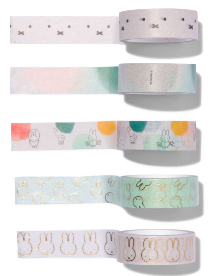 HEMA: Nijntje Washi Tape 5-Pack 60410021