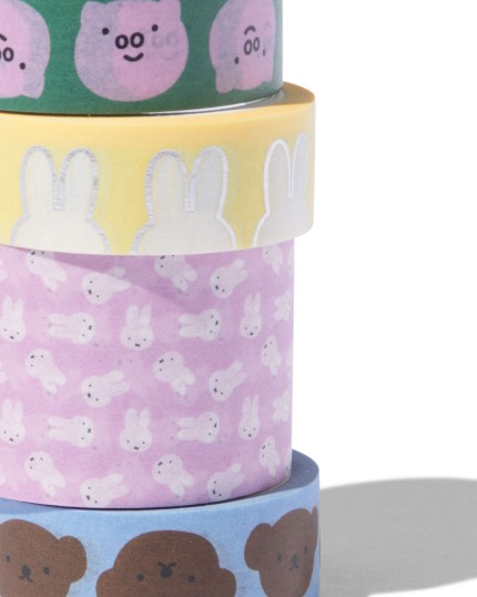 HEMA: Nijntje/Miffy Washi Tape 10-Pack 60410226