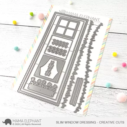 Mama Elephant: Slim Window Dressing - Creative Cuts