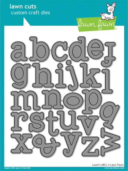 Lawn Fawn - Lawn Cuts: Louie's ABCS LF688