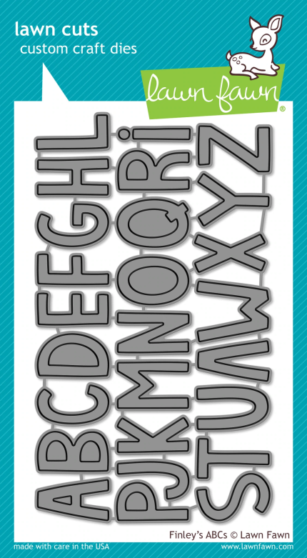 Lawn Fawn - Lawn Cuts: Finley's ABCs LF769