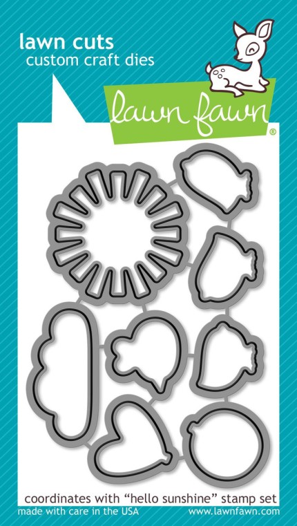 Lawn Fawn - Lawn Cuts: Hello Sunshine LF798