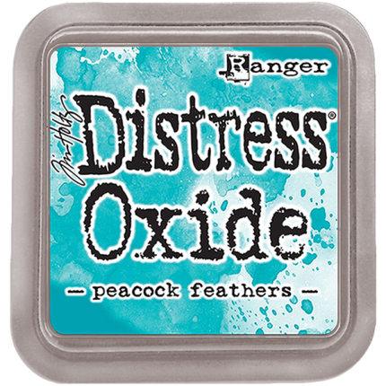 Tim Holtz Distress Oxide: Peacock Feathers Ink Pad TDO56102