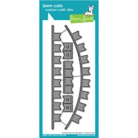 Lawn Fawn - Lawn Cuts: Fishtail Banner Borders LF3099