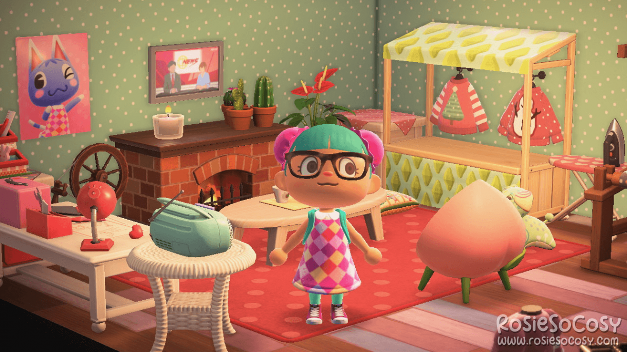 Rosie's Craft Room in Animal Crossing