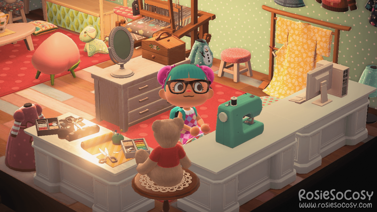 Rosie's Craft Room in Animal Crossing