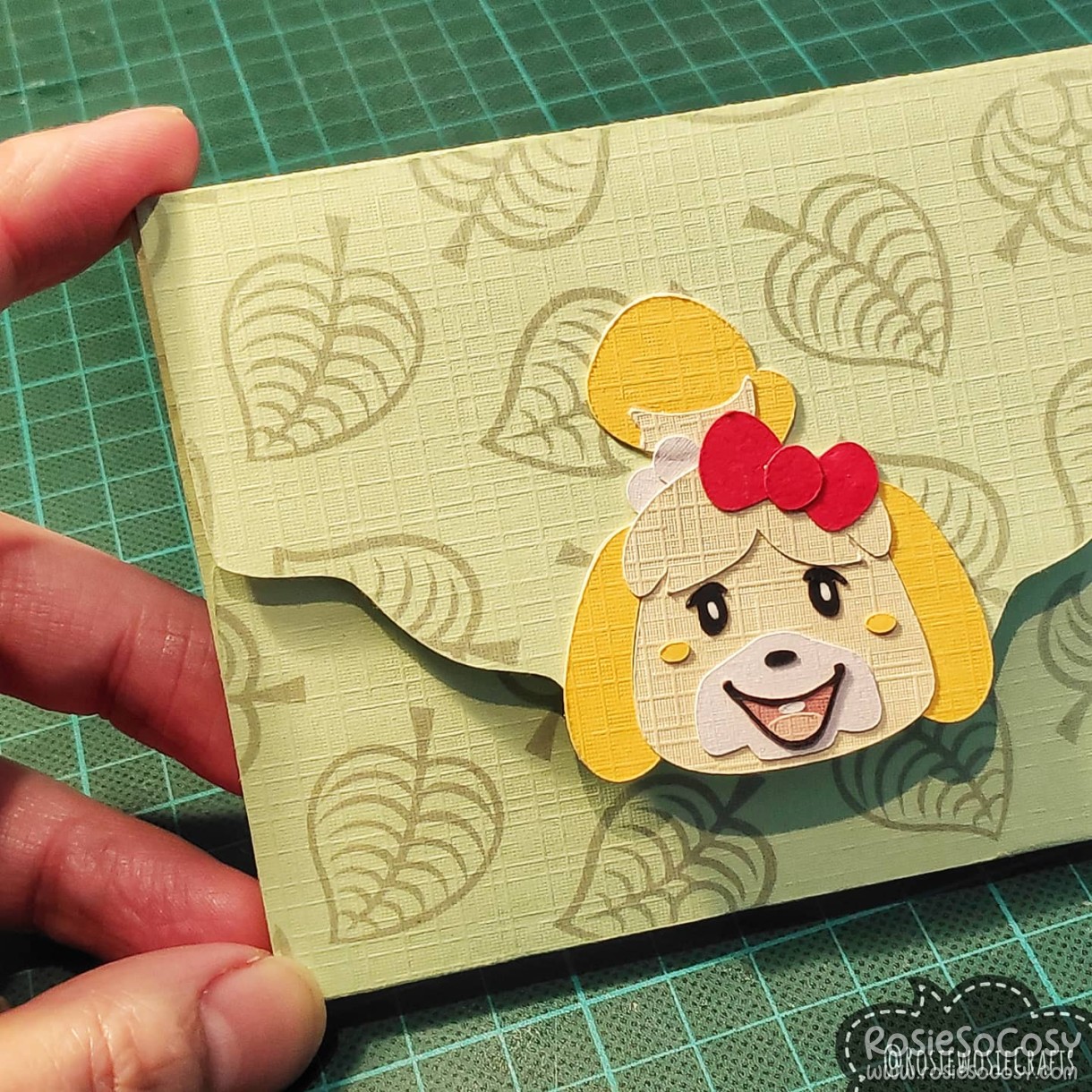 Animal Crossing card/envelope for Jill