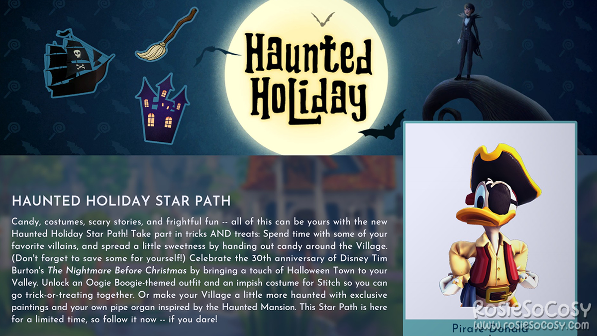 Disney Dreamlight Valley - Haunted Holiday Star Path
