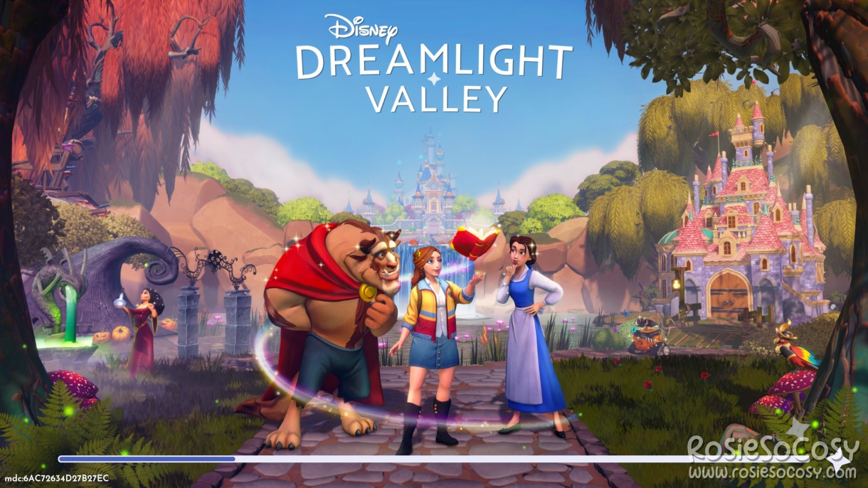 Disney Dreamlight Valley - Beauty and the Beast loading screen