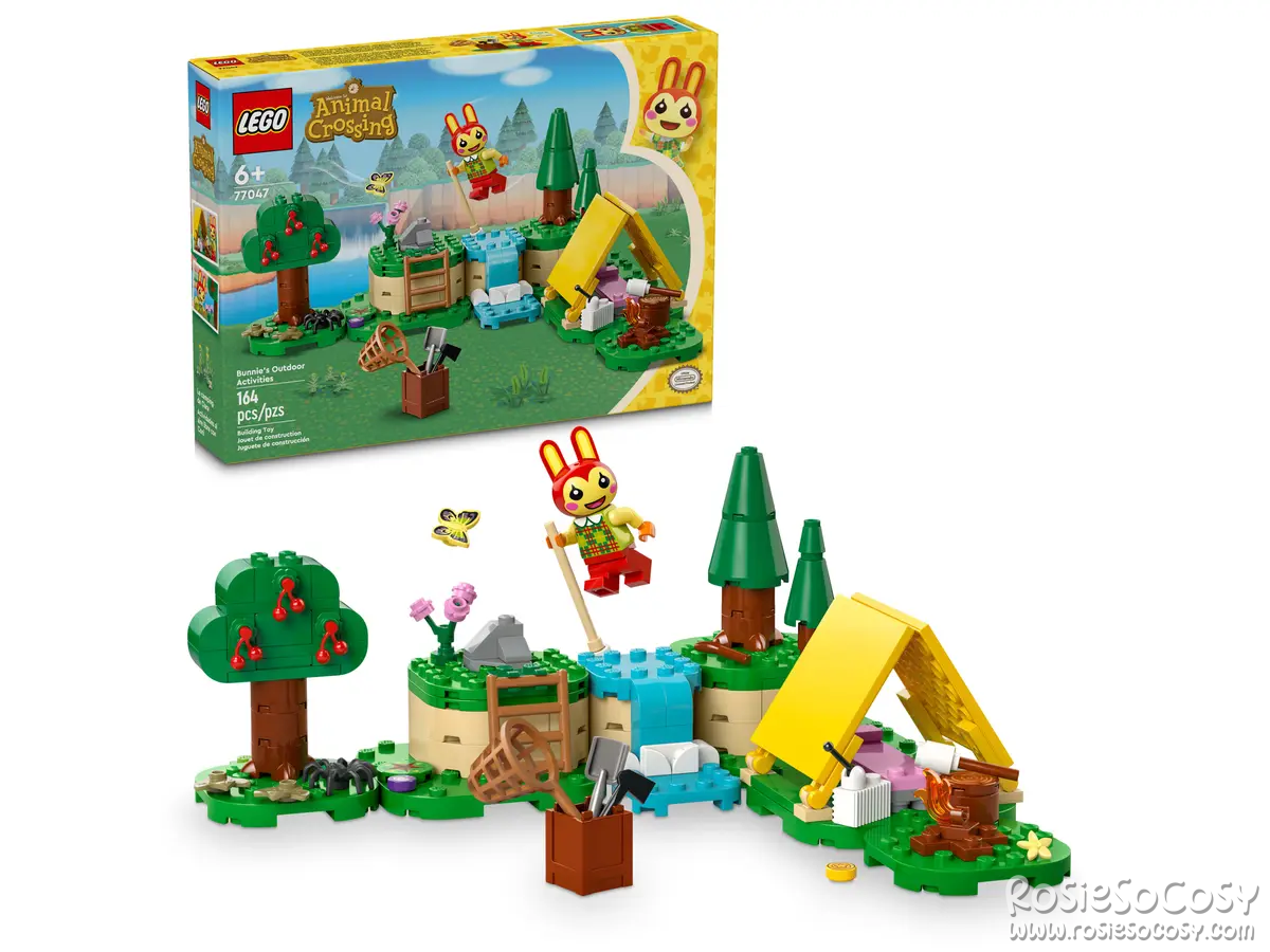 Animal Crossing LEGO 77047 Bunnie's Outdoor Activities