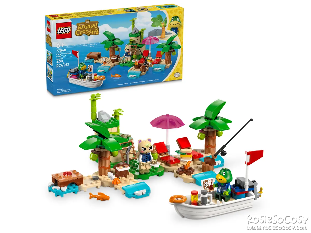 Animal Crossing LEGO 77048 Kapp'n's Island Boat Tour