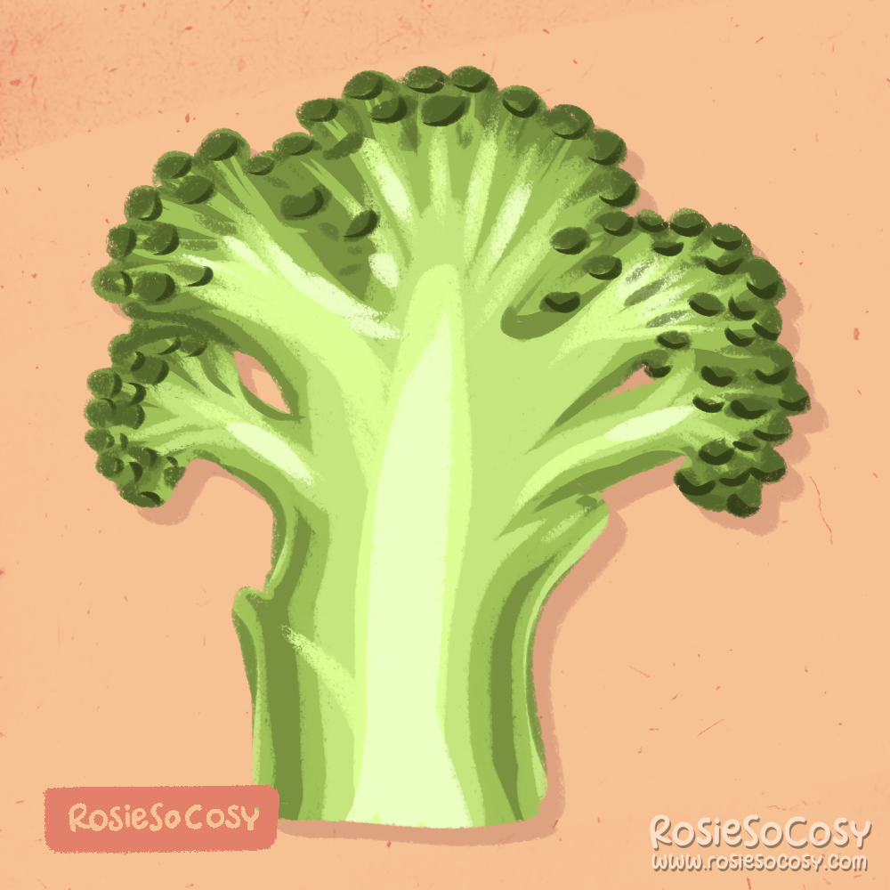 An illustration of broccoli.