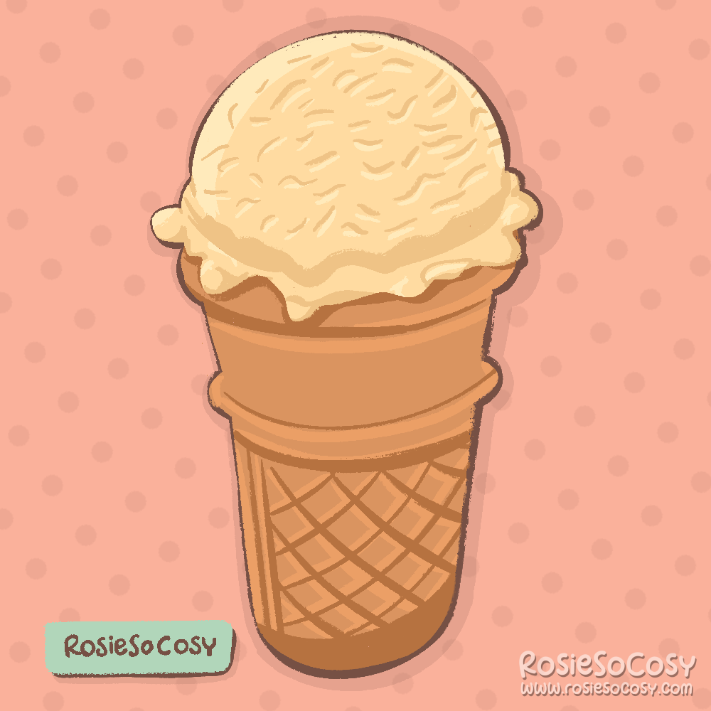 An illustration of ice cream.