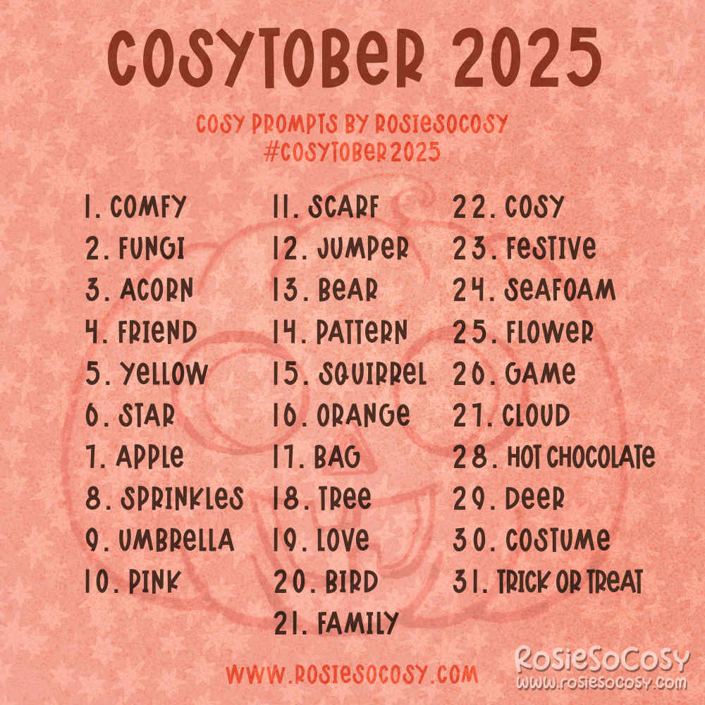 Cosytober 2025, hosted by RosieSoCosy
