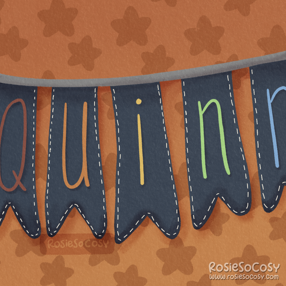 Day 16 of WinterSoCosy February 2026: Bunting