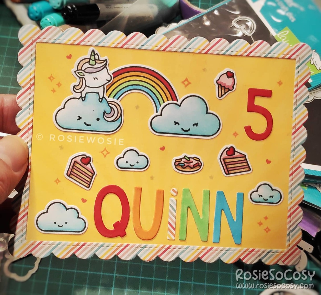 Birthday Card for Quinn