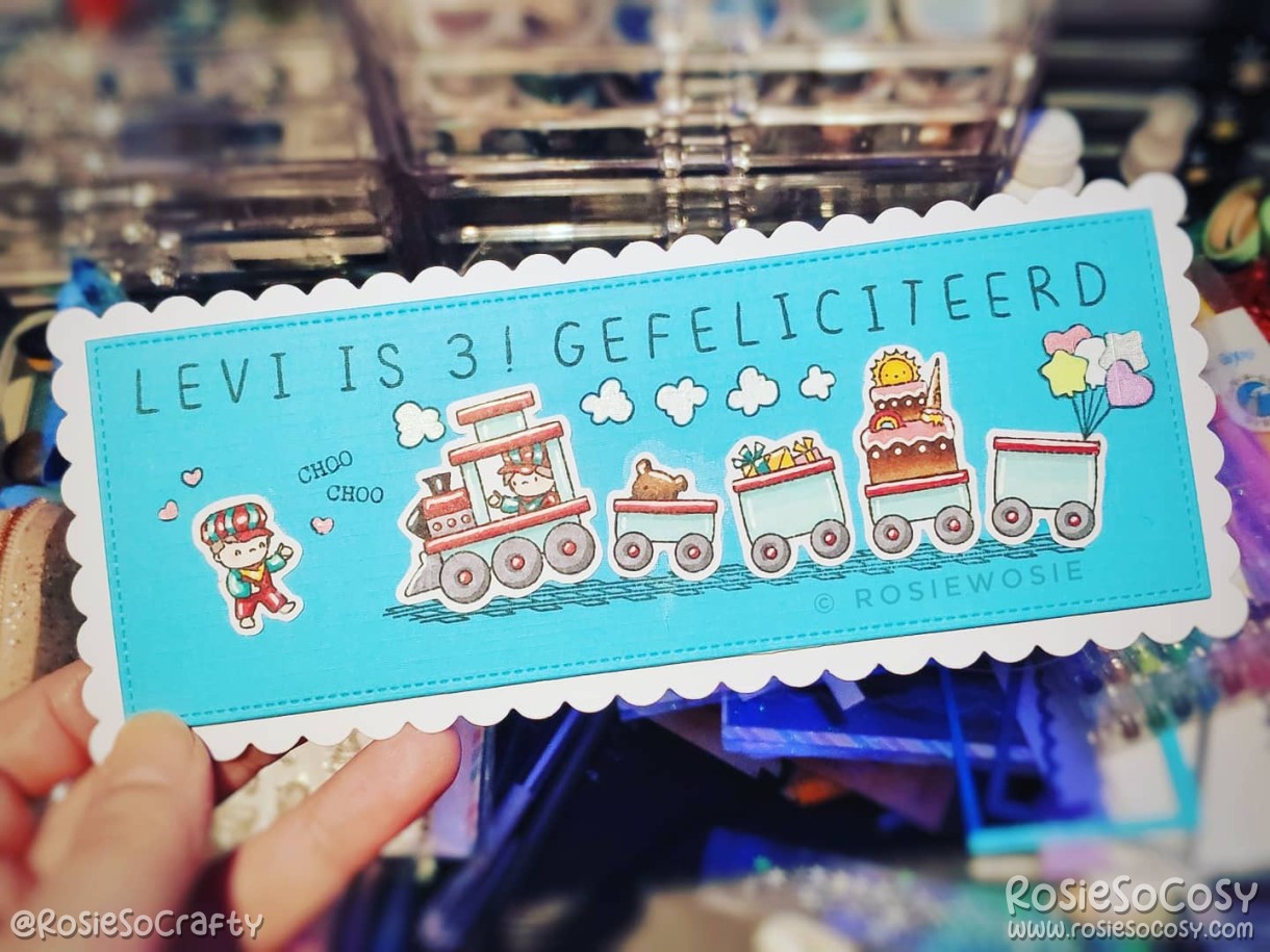 Birthday Card for Levi